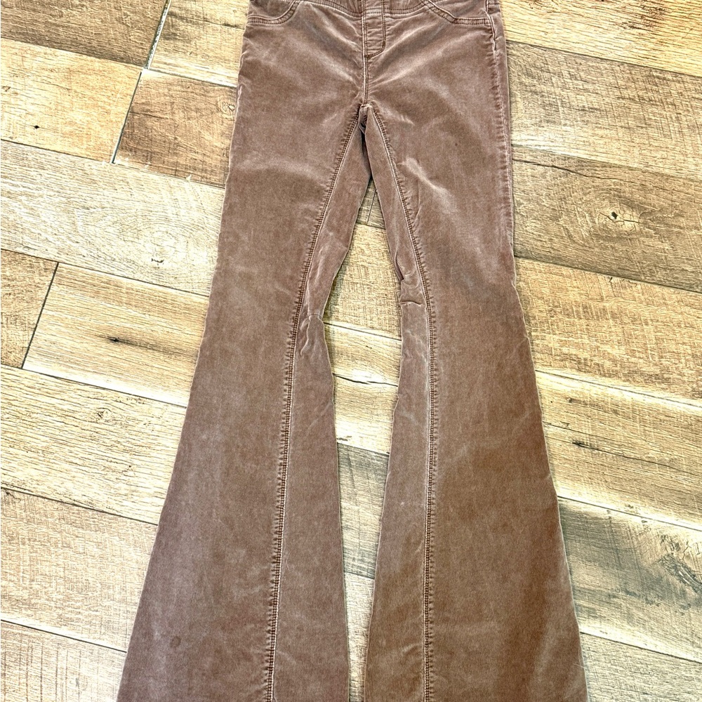 We The Free pull on Chocolate lightweight Corduroy Pants